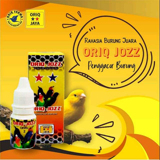 Oriq Jozz Vitamin Burung Oriq Jaya Penggacor Burung Peningkat Power