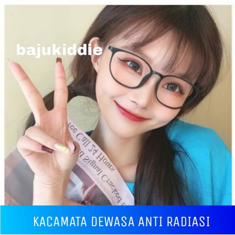 KACAMATA ANTI RADIASI - KACAMATA HP LAPTOP GADGET KOMPUTER HANDPHONE ANTI BLUE LIGHT KESEHATAN