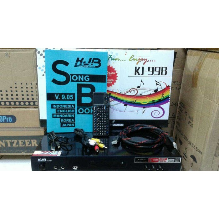 DVD Player Karaoke KJB KJ 998 ( Support Smart Phone ) Android & IOS