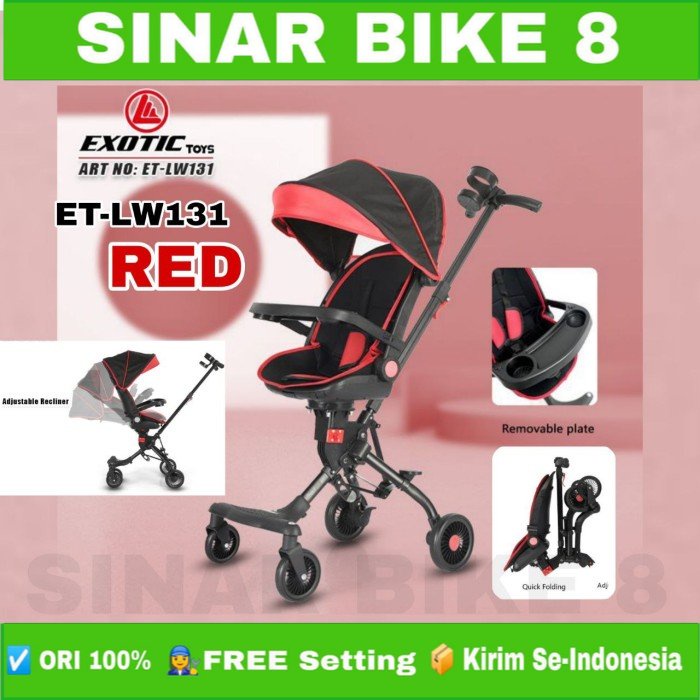 Magic Stroller EXOTIC ET LW 131 Kursi Putar Kereta Dorong Bayi