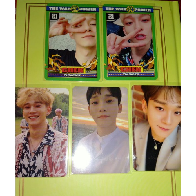 [BOOKED] Photocard Chen Senja Exo