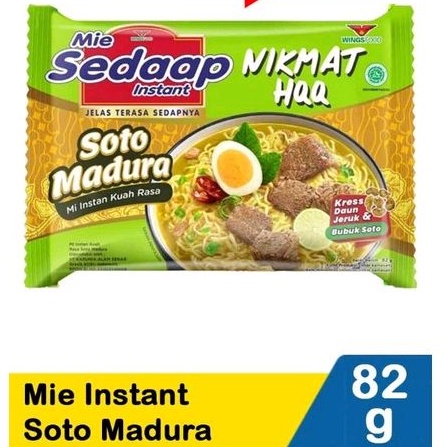 

Sedaap Mie Mie Instant Soto Madura 82G