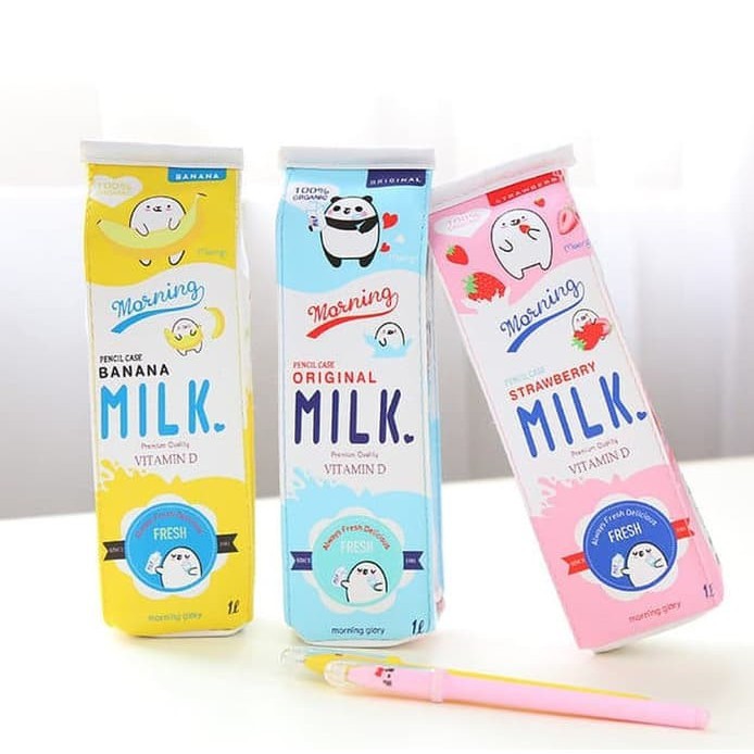 

Ennwen TP0038 Tempat Pensil Morning Milk Kotak Susu
