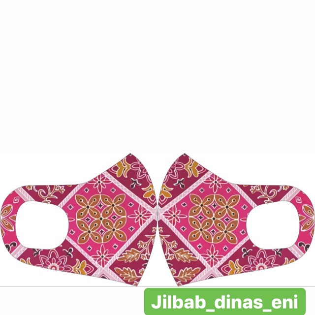 Masker scuba batik Bhayangkari