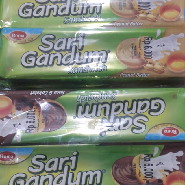 

Roma Sari Gandum Sandwich Roll