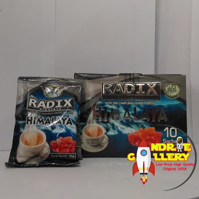 

Promo Minuman Herbal Kopi Radix Himalaya Original HPA Ecer Per Sachet