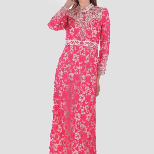 Preloved BibiQ gamis brokat