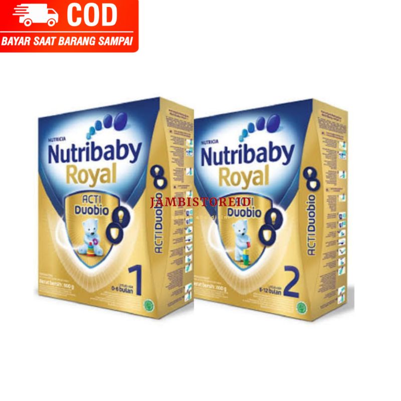 (JAMBISTOREID) JAMBI LANGSUNG KIRIM Nutribaby Royal 1 2 400gram Jambi Susu Nutrilon Bayi Premium New