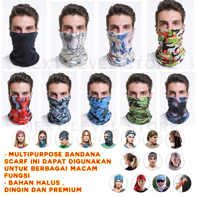 Multipurpose Bandana Mountain Scarf Headwear Buff - CAVELLA - ORIGINAL