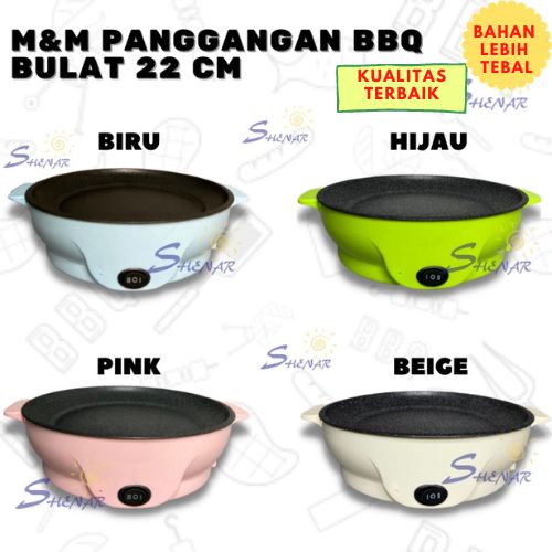 SHENAR ELECTRIC BBQ GRILL PAN / PANCI PANGANG BBQ / MINI GRILL PAN KOREAN / GRILL PAN MULTIFUNGSI, SHENARCORNER168