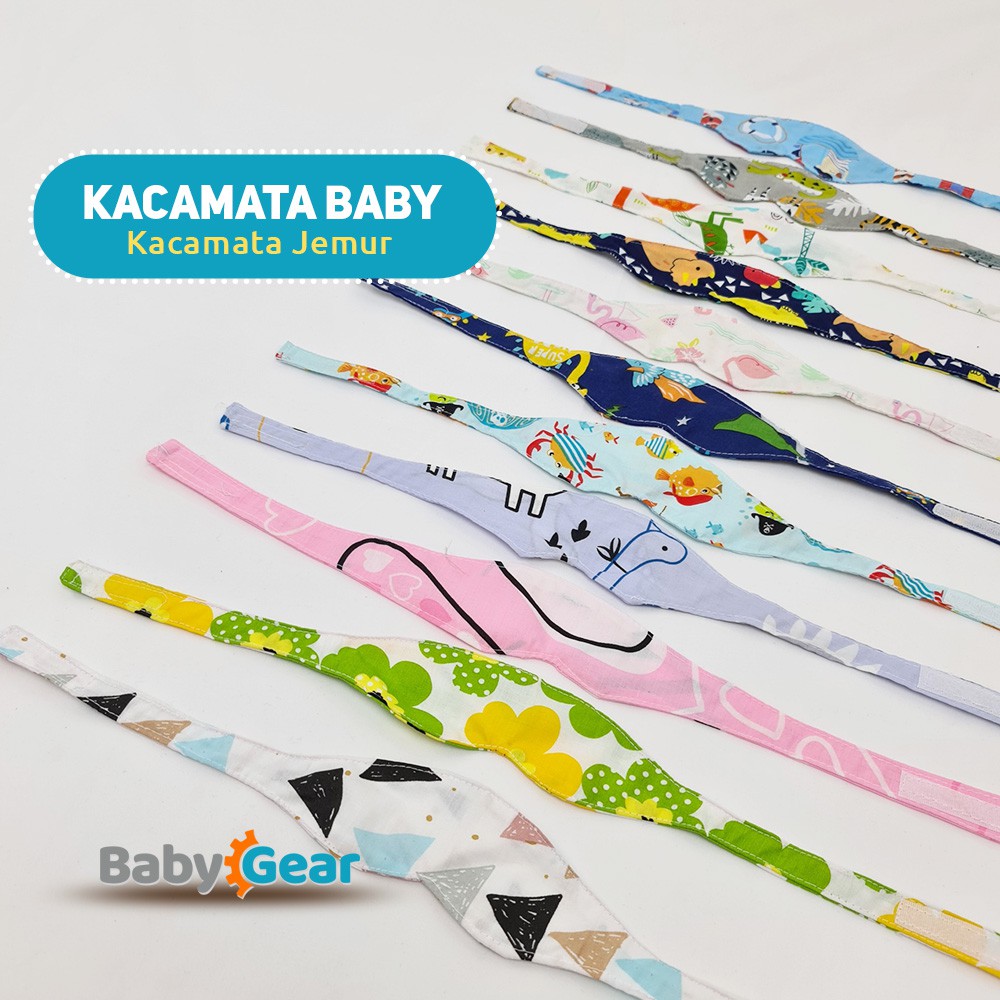 Kacamata Bayi Penutup Mata Bayi Anti Silau Kacamata Jemur