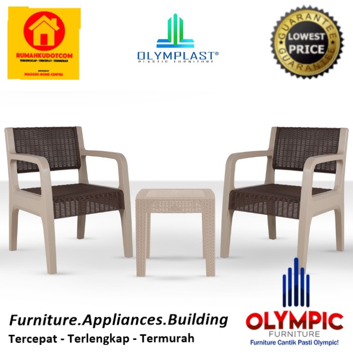 Kursi Teras Plastik - Meja Teras Plastik - Olymplast