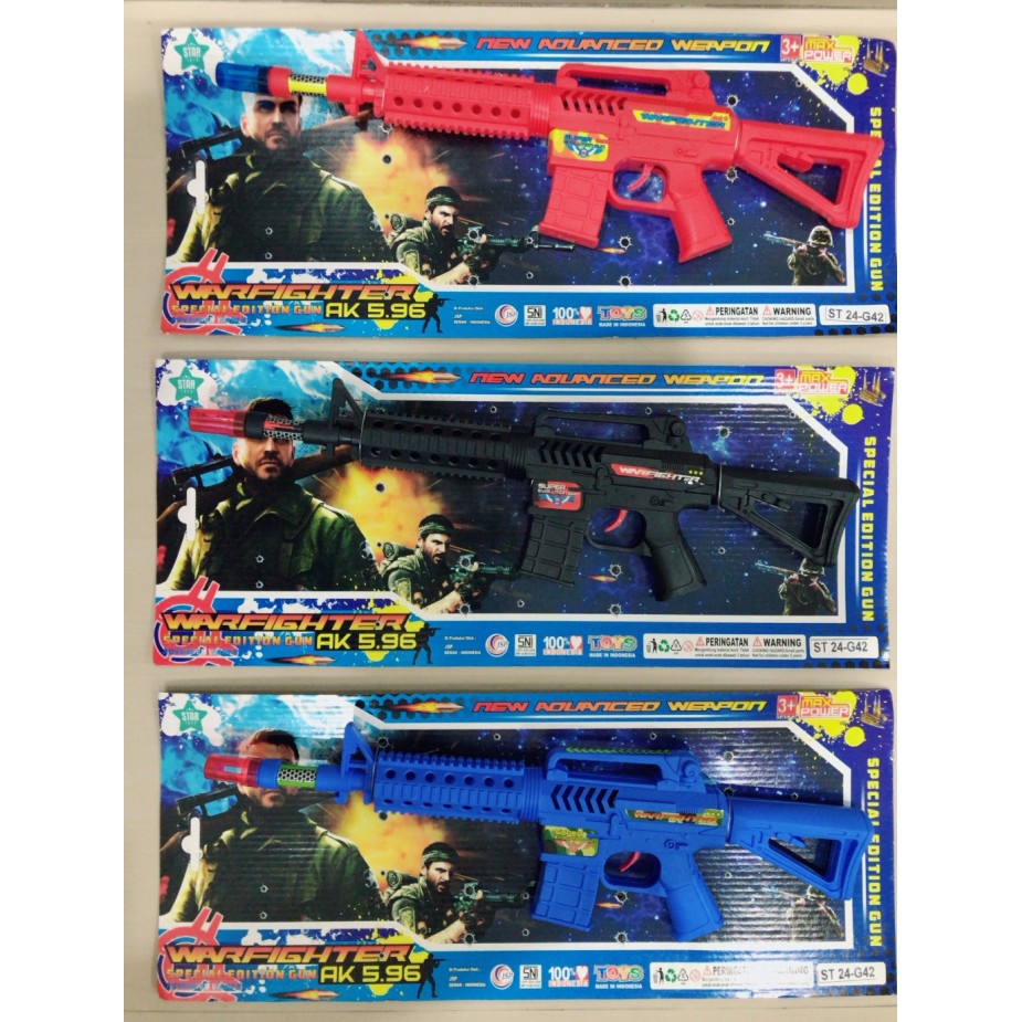 Mainan Anak Pistol Pistolan - Pistol warfighter - st24-g42