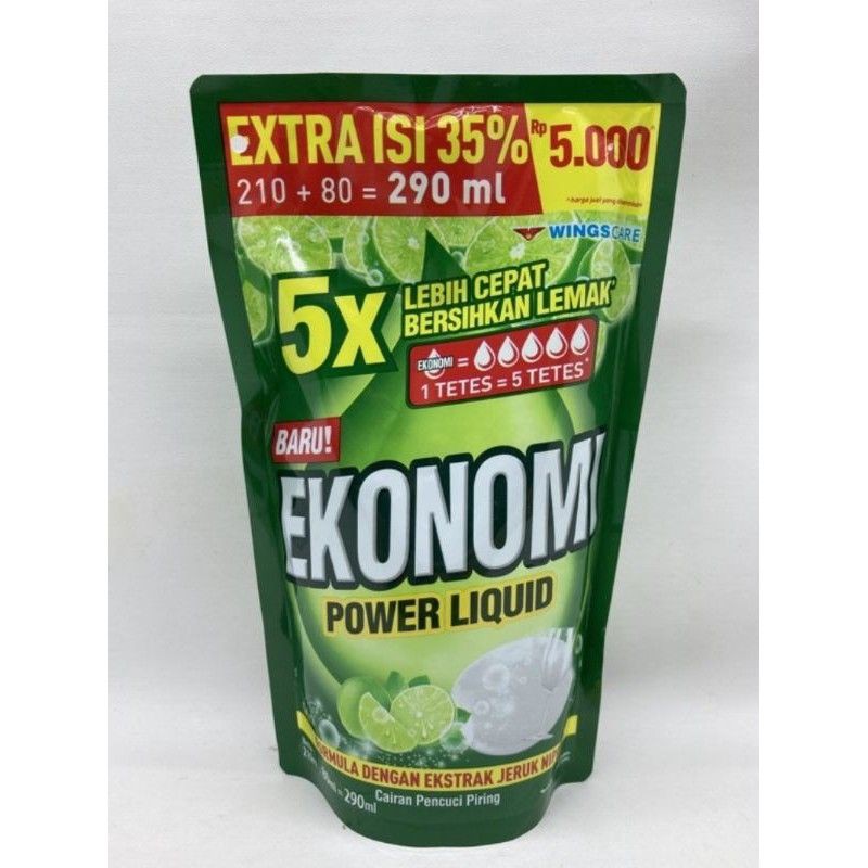 Ekonomi Sabun Cuci Piring 210+80ml