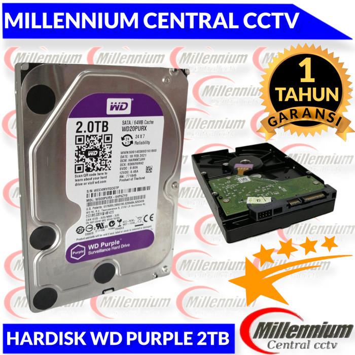 Harddisk | Hardisk Wd Purple 2Tb / Hard Disk Wd Purple 2000Gb