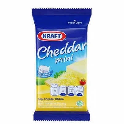 

KRAFT CHEDDAR MINI 30G