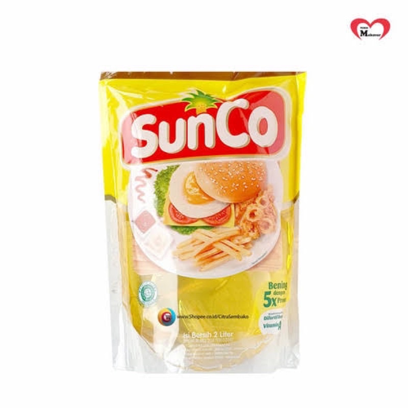 

Minyak goreng sunco/tropical 2Liter