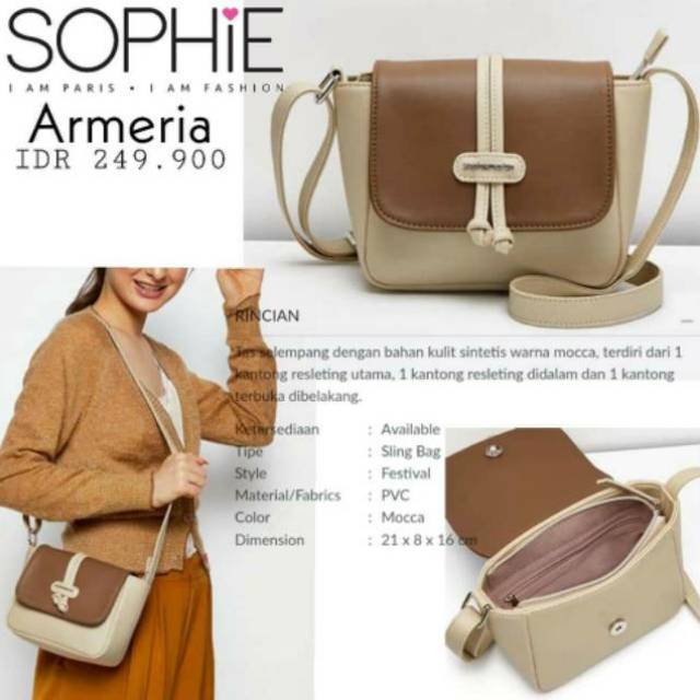 TAS SLEMPANG ARMERIA BY SOPHIE MARTIN