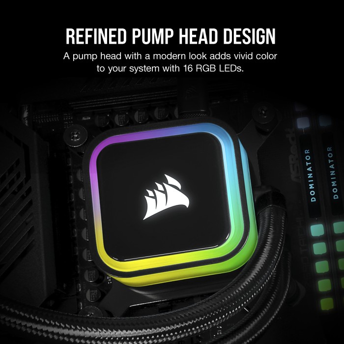 CORSAIR ICUE H150i RGB ELITE Liquid CPU Cooler