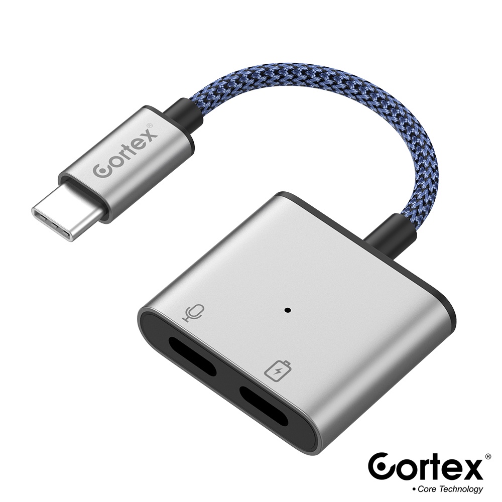 Cortex MH336 Adapter Splitter 2 in 1 60W Tipe c to Tipe c to Type C USB C iPad Pro Xiaomi Samsung Google