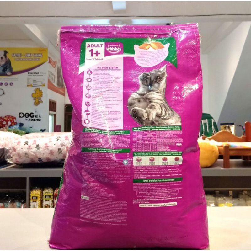 Whiskas tuna 7kg / whiskas dry adult tuna/ catfood makanan kering WHISKAS