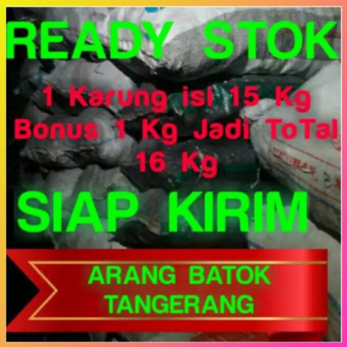 ARANG BATOK - ARENG BATOK KELAPA RESTO 1KARUNG BONUS 1KG BAR4