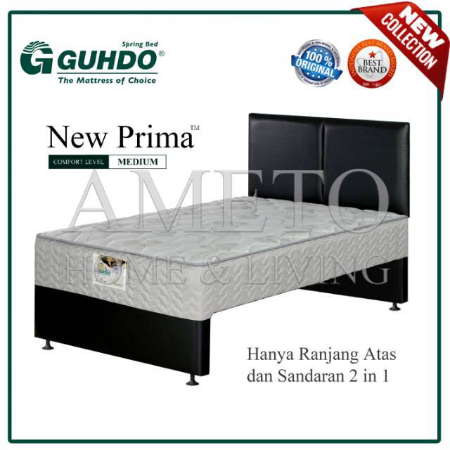 Guhdo Springbed 2 in 1 New Prima 120x200 HB Atlantic (TANPA SORONG)