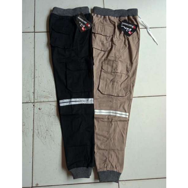 CELANA JOGGER CARGO PANJANG PRIA