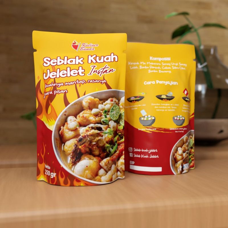 

SEBLAK KUAH JELETET INSTAN