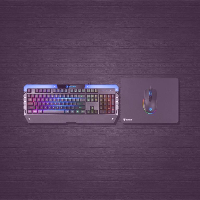 Keyboard Mouse Gaming Combo Sades Battle Ram