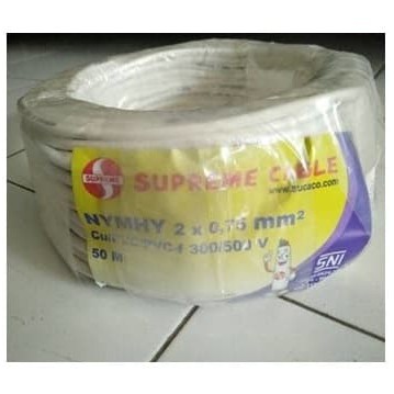 Unik Kabel Supreme Serabut NYMHY 2x0 75 per Meter Limited