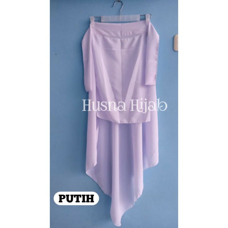 [HUSNA COLLECTION] NIQOB Yaman Long Bahan Wolfis / YAMAN LONG DEWASA / YAMAN MURAH