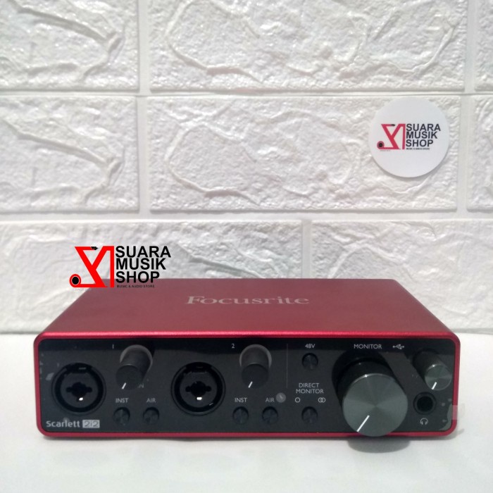 {suhadistore} focusrite scarlett 2i2 gen3 soundcard Diskon
