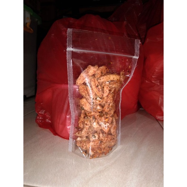 

Basreng Daun Jeruk Pedas Gurih Asin 100gr