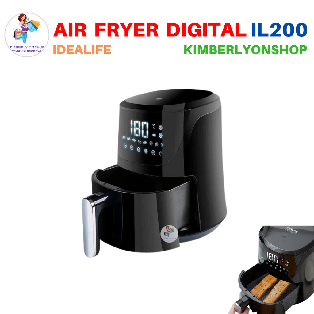 Air Fryer Penggoreng Tanpa Minyak 4 Liter IL200 IDEALIFE