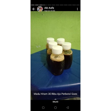 

madu hutan asli
