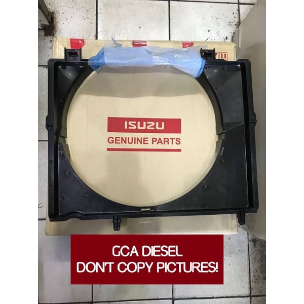 Shroud guide fan kipas radiator dmax 4JH 4JH1 3000 cc