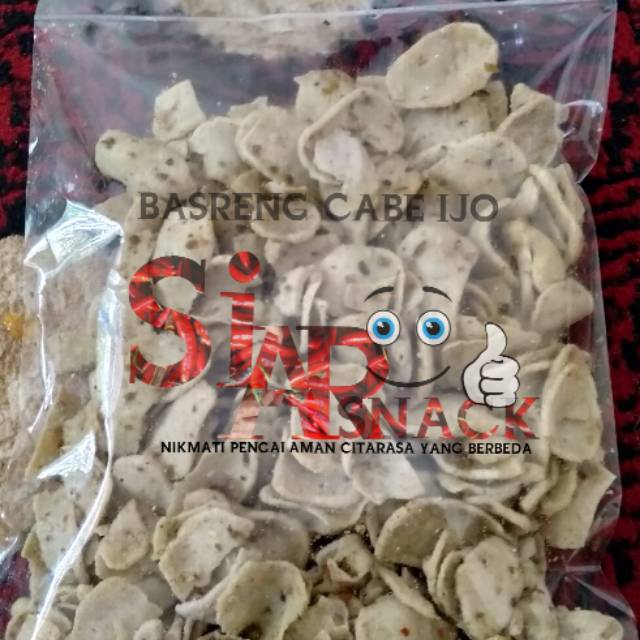 

Basreng Cabe Ijo 250gr Khas Cirebon