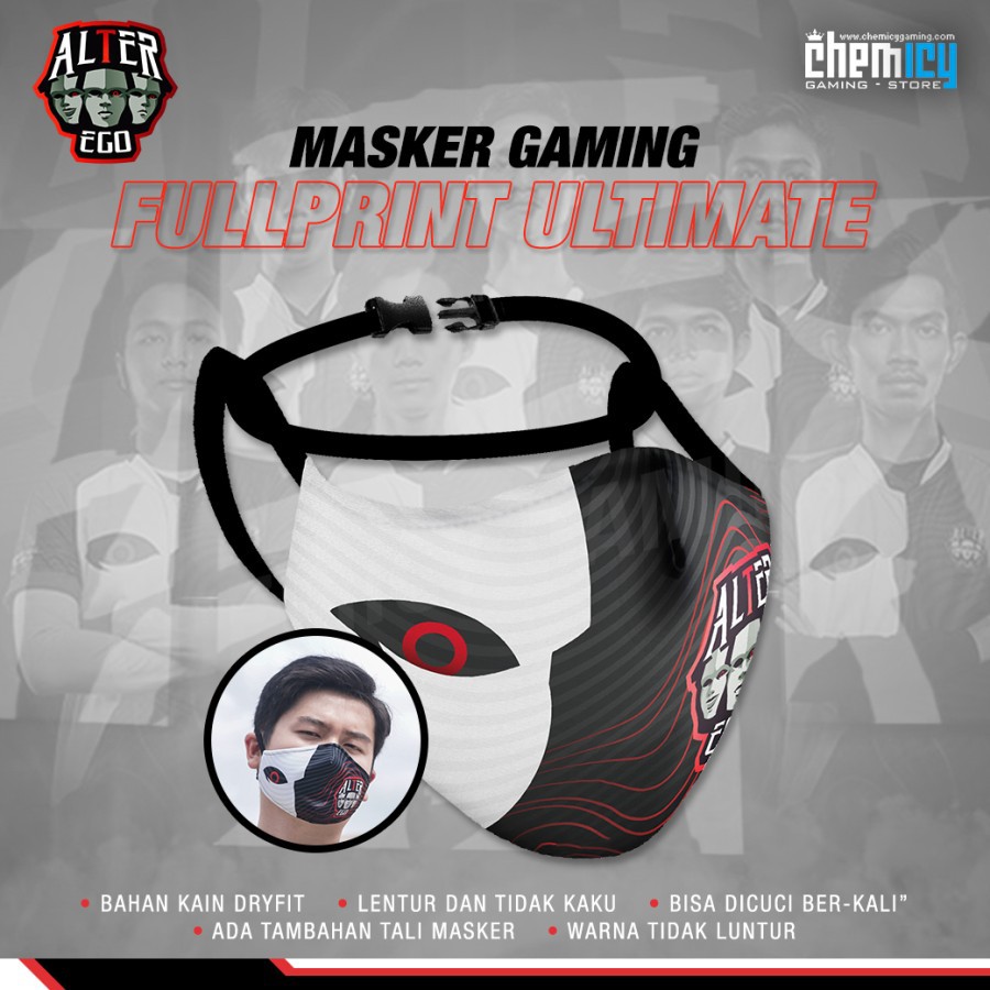 Masker Gaming Fullprint Ultimate Alter Ego