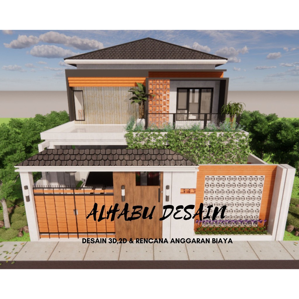 Jual Jasa Desain Rumah 3D Gambar Kerja 2D RAB IMB Free Animasi SEPUASNYA Indonesia Shopee Indonesia