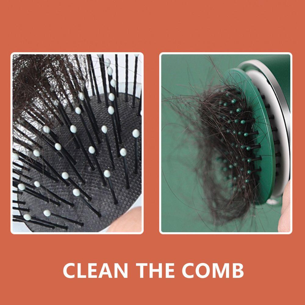 NEEDWAY Sikat Rambut Alat Pembersih Perawatan Rambut Sisir Detangling Plastik Alat Tanam Styling Aksesoris Home Comb Cleaner Tool