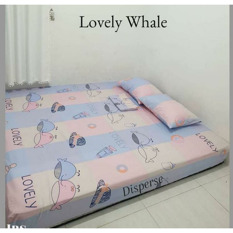 Sprei Lovely Whale
