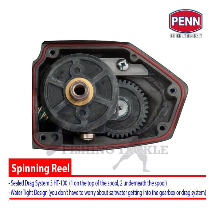 Terlaris Penn Reel Spinning Spinfisher SSV 3500 - Black Gold