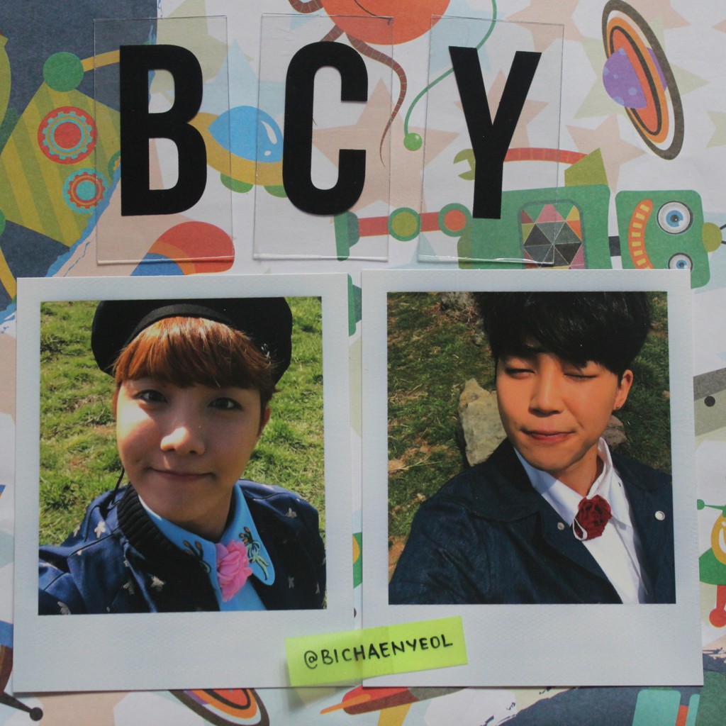BTS Young Forever Rapmon Jin Suga Jhope Jimin V Taehyung Jungkook Album Polaroid Photocard