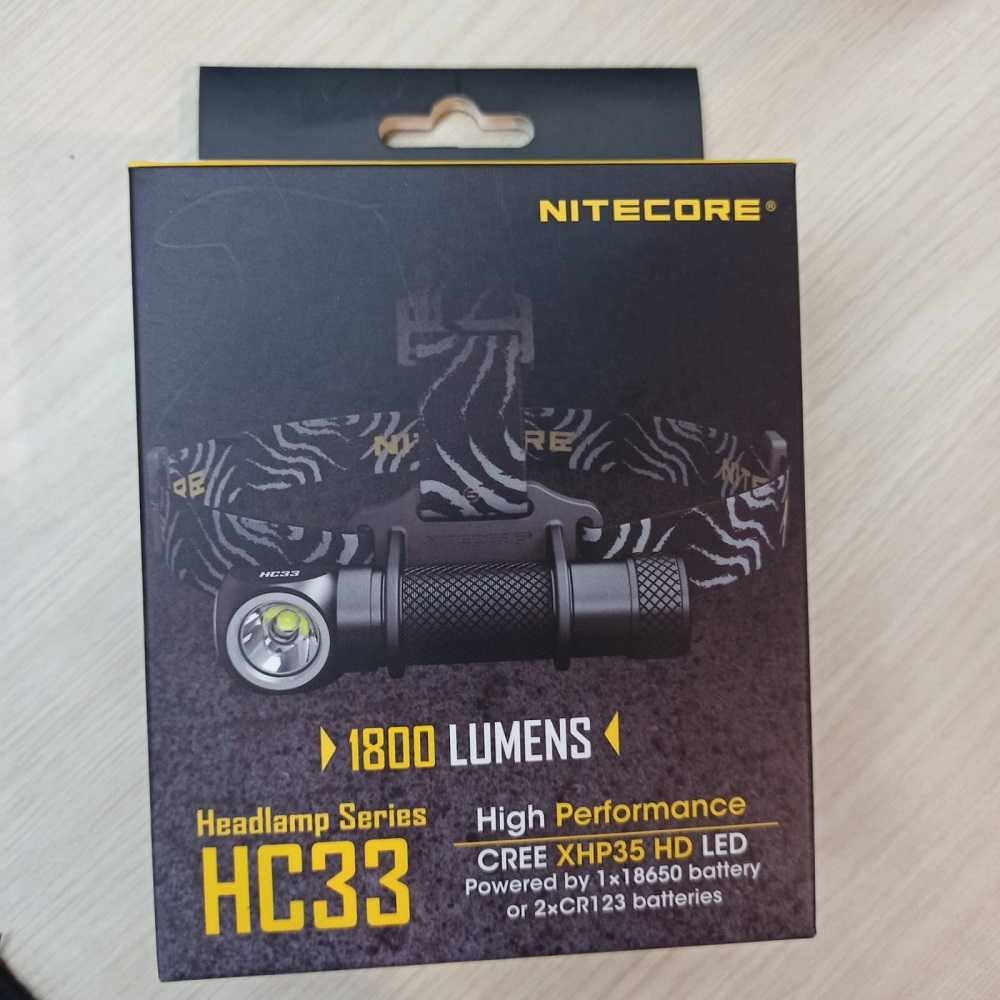 IDN TOOLS - NITECORE HC33 Headlamp Senter LED CREE 1800 Lumens