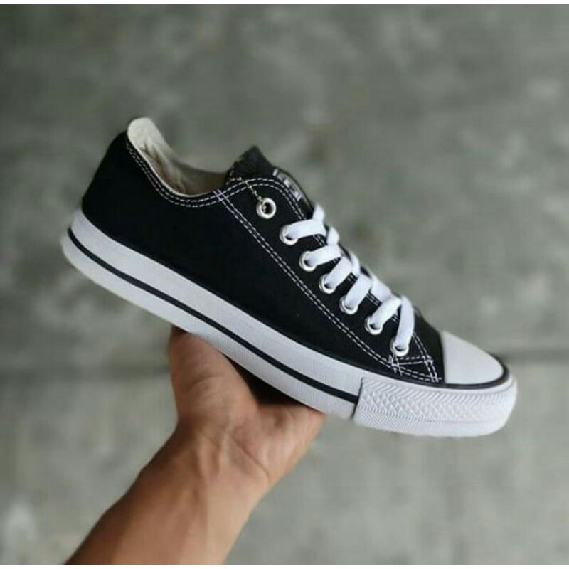 sepatu converse al star hitam grade ori