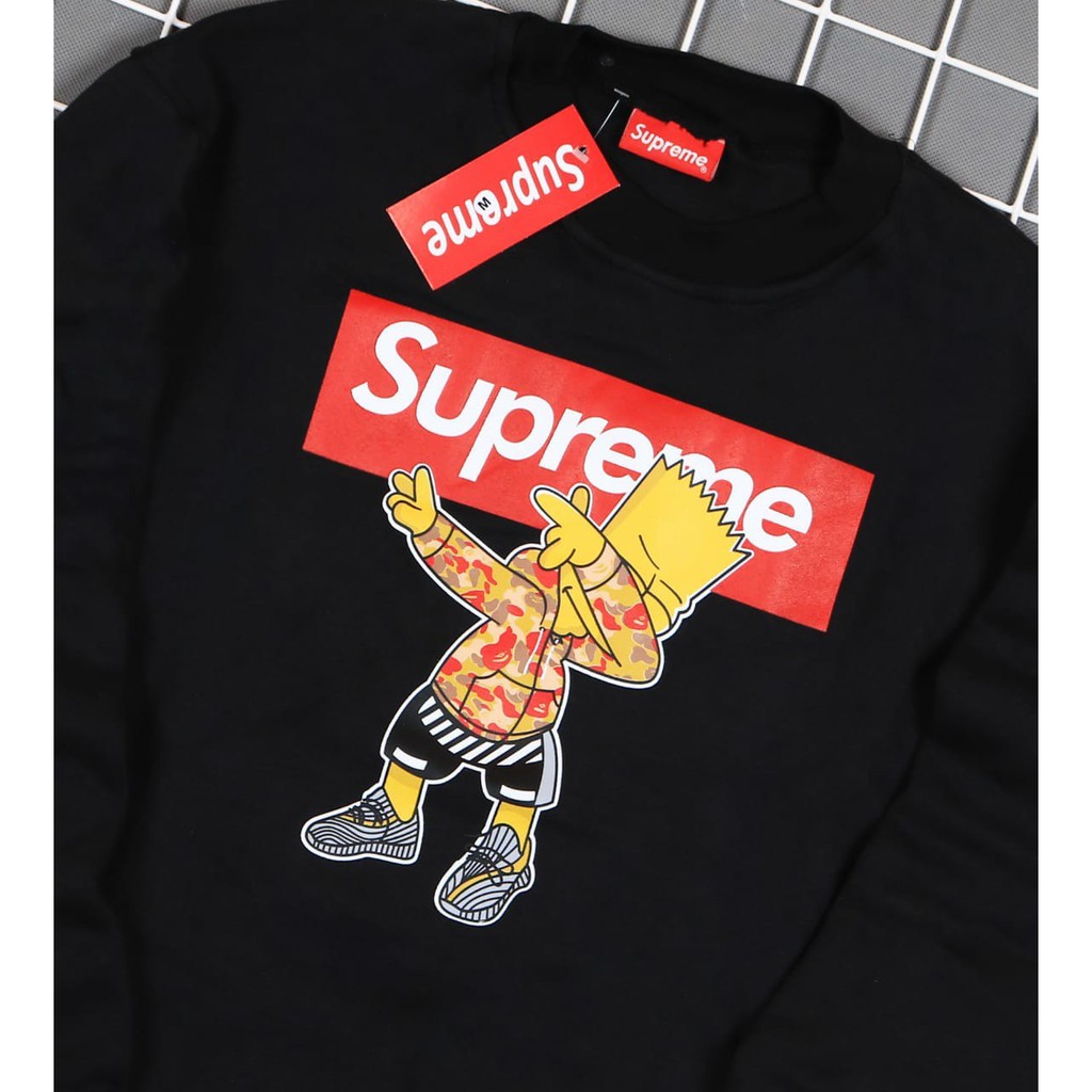 Jaket Crewneck SPMR SIMPSON – Black Edition Trendy Casual Unisex Good Brand Quality Stylish