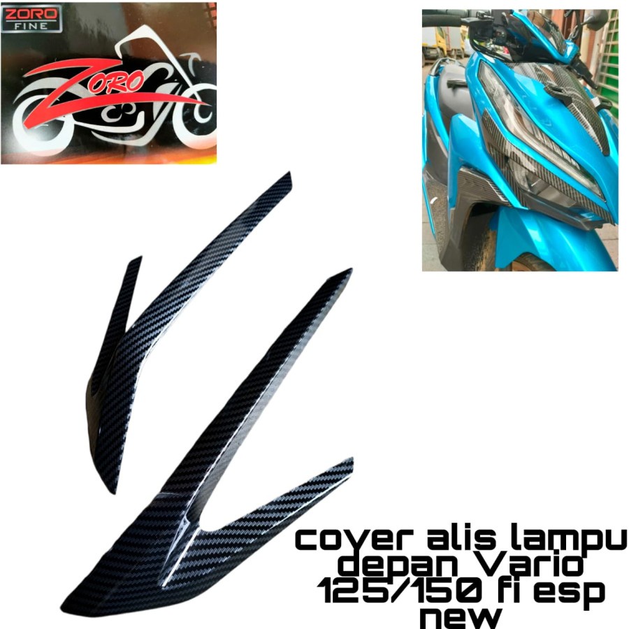 garnis garnis lampu depan NEW VARIO 125 150 tahun 2018-2022