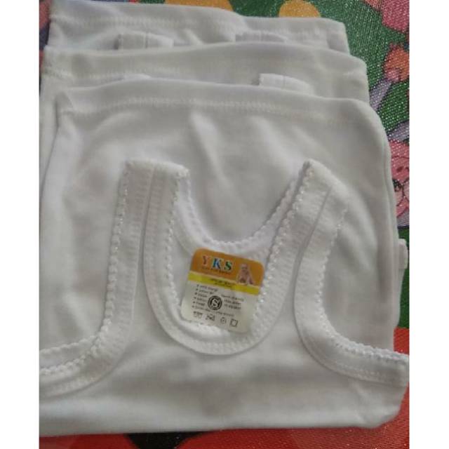 3 kaos dalam bayi size s