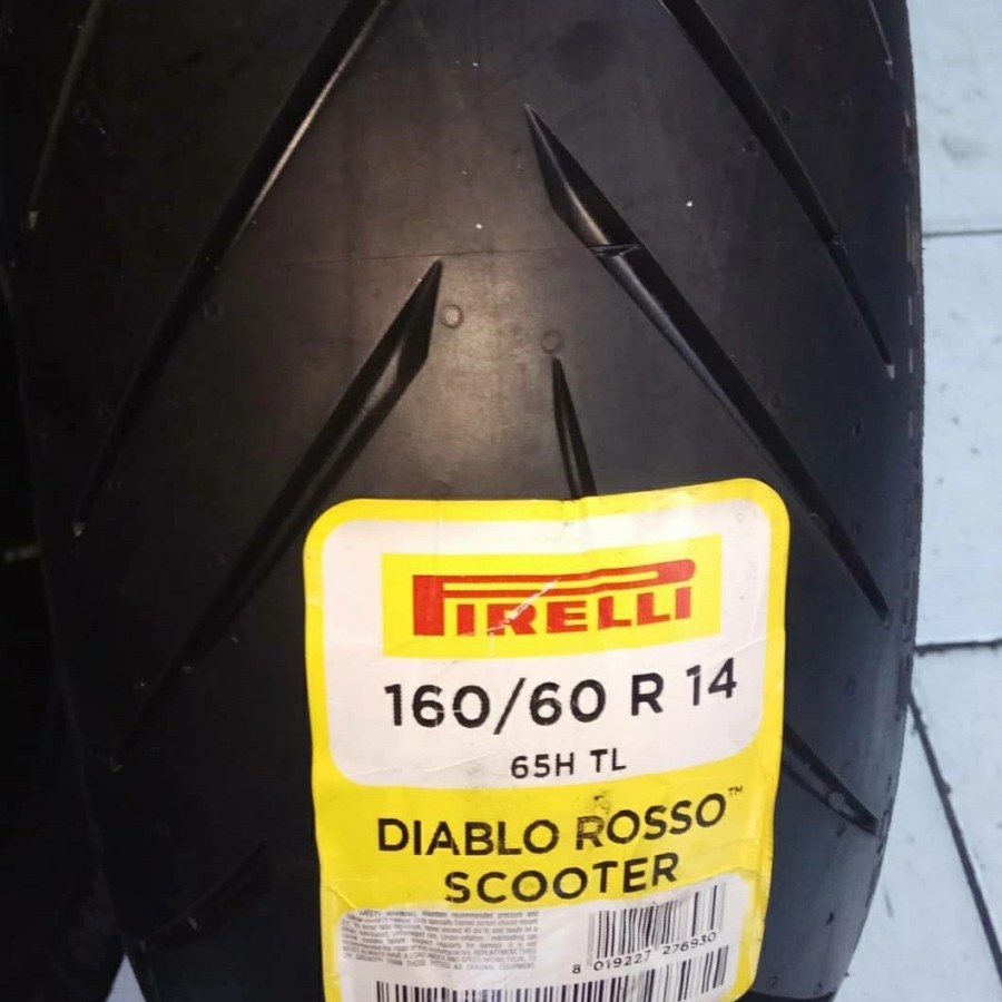 PIRELLI IMPORT DIABLO ROSSO SCOOTER ban belakang 160/60/14